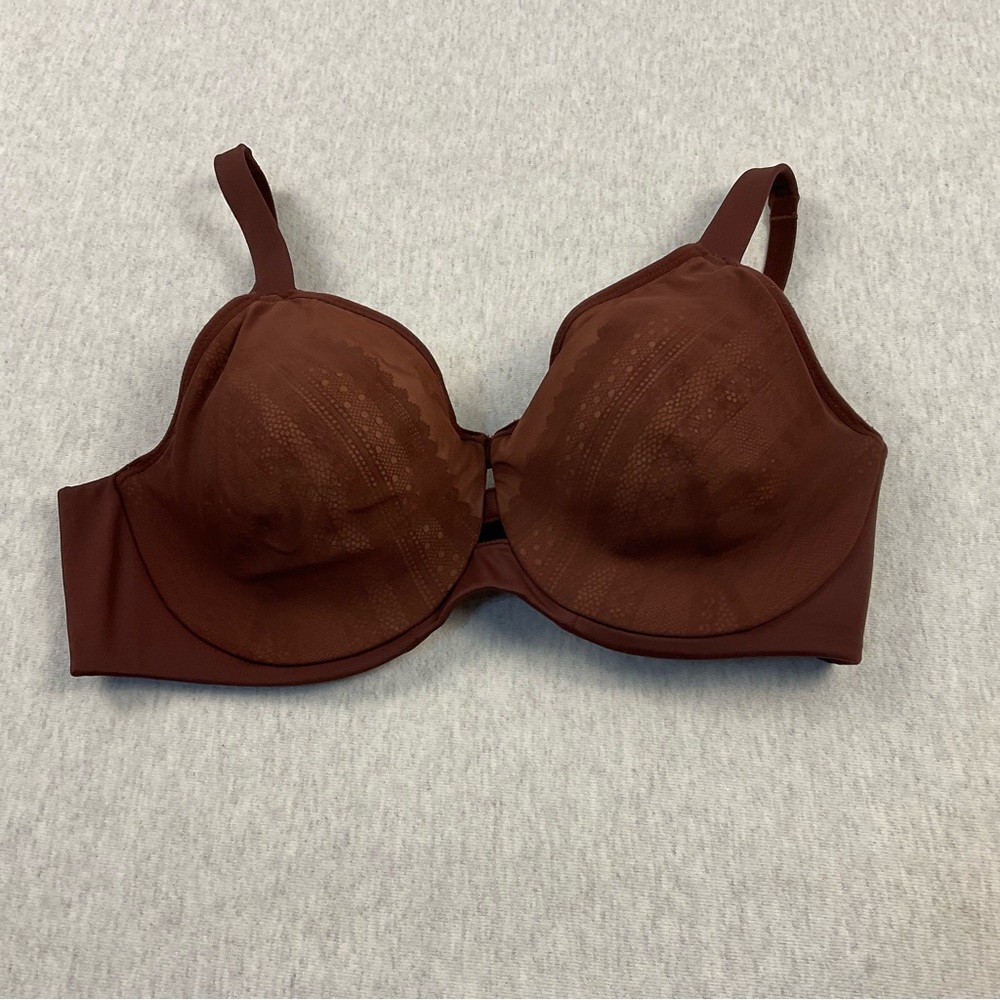 Spanx Underwire Bra Women’s 36D Full Coverage Lace Covering Adjustable Straps